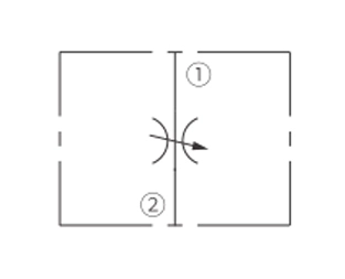 Betriebs symbol des INV08-20 Nadel ventils