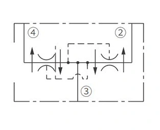 Betriebs symbol für IFD52-45 fluss teiler/Kombinierer